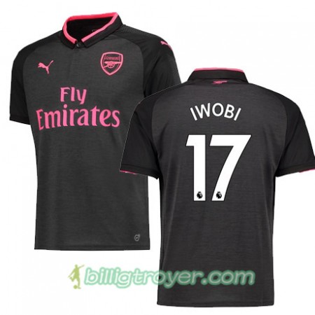 Billige Fotballdrakter Arsenal IWOBI 17 Tredjedraktsett 2017/18 Kortermet