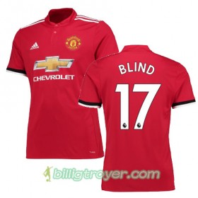 Billige Fotballdrakter Manchester United BLIND 17 Hjemmedraktsett 2017/18 Kortermet