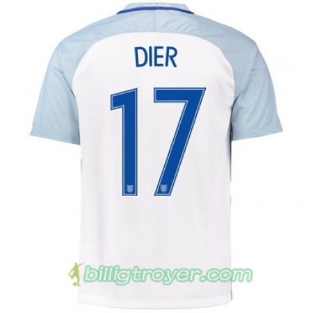 Billige Fotballdrakter England DIER Hjemmedraktsett Euro 2016