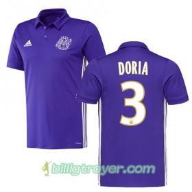 Billige Fotballdrakter Olympique de Marseille DORIA 3 Tredjedraktsett 2017/18 Kortermet