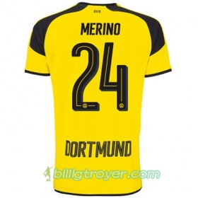 Billige Fotballdrakter Borussia Dortmund MERINO 24 Tredjedraktsett 2017/18 Kortermet