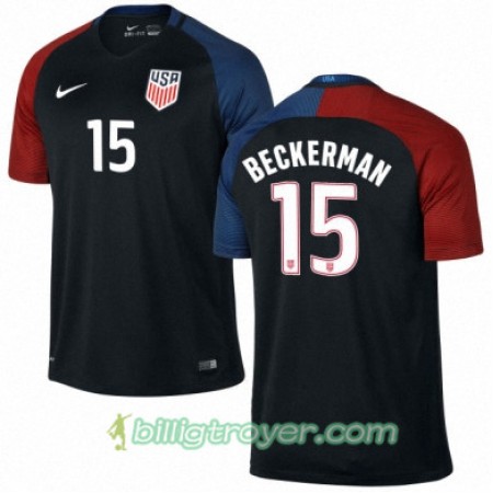 Billige Fotballdrakter USA KYLE BECKERMAN Bortedraktsett 2016/17 Kortermet