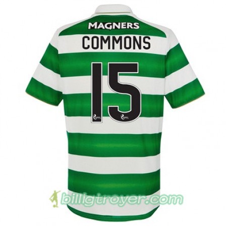 Billige Fotballdrakter Celtic FC KRIS COMMONS Hjemmedraktsett 2017/18 Kortermet