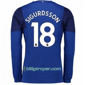 Billige Fotballdrakter Everton Gylfi Sigurdsson 18 Hjemmedraktsett 2017/18 Langermet