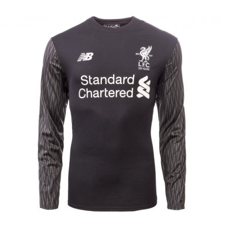 Billige Fotballdrakter Liverpool Keeper Loris Karius 1 Bortedraktsett 2017/18 Langermet