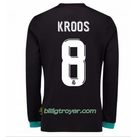 Billige Fotballdrakter Real Madrid Toni Kroos 8 Bortedraktsett 2017/18 Langermet