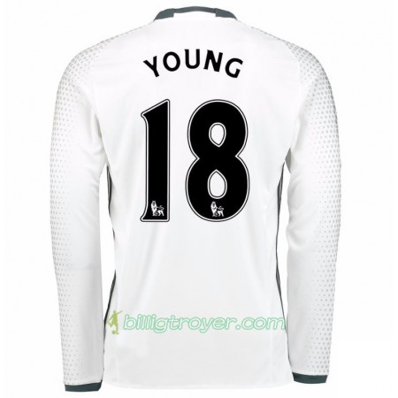 Billige Fotballdrakter Manchester United Ashley Young 18 Tredjedraktsett 2017/18 Langermet