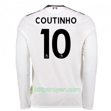 Billige Fotballdrakter Liverpool Mario Philippe Coutinho 10 Bortedraktsett 2017/18 Langermet