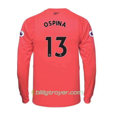 Billige Fotballdrakter Arsenal Keeper David Ospina 13 Bortedraktsett 2017/18 Langermet