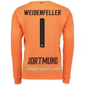 Billige Fotballdrakter Borussia Dortmund Keeper Roman Weidenfeller 1 Bortedraktsett 2017/18 Langermet