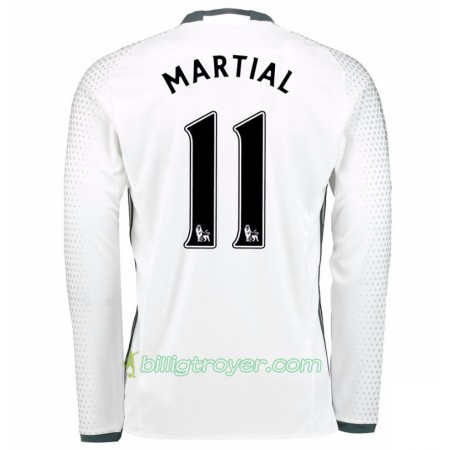 Billige Fotballdrakter Manchester United Anthony Martial 11 Tredjedraktsett 2017/18 Langermet