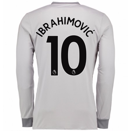 Billige Fotballdrakter Manchester United Ibrahimovic 10 Tredjedraktsett 2017/18 Langermet