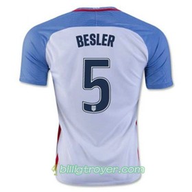 Billige Fotballdrakter USA BESLER Hjemmedraktsett 2016/17 Kortermet