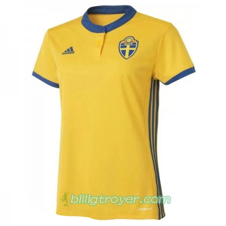 Billige Fotballdrakter Sverige Dame Hjemmedraktsett Euro 2017
