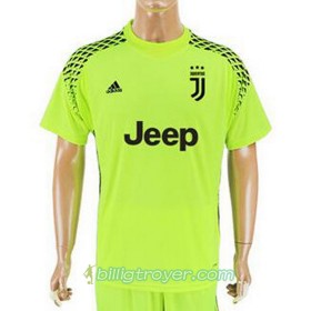 Billige Fotballdrakter Juventus Keeper Gelb tikot 2017/18 Kortermet