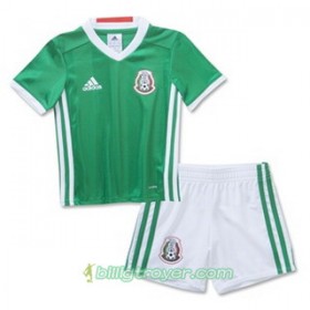 Billige Fotballdrakter Mexico Barn Hjemmedraktsett 2016/17 Kortermet