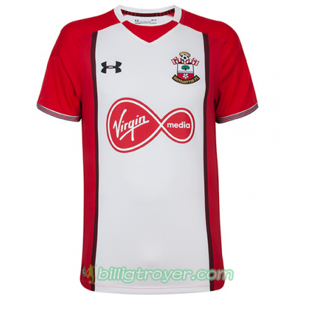 Billige Fotballdrakter Southampton Hjemmedraktsett 2017/18 Kortermet
