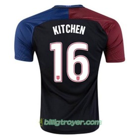 Billige Fotballdrakter USA KITCHEN Bortedraktsett 2016/17 Kortermet
