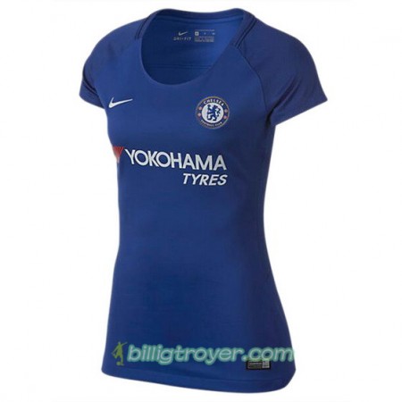 Billige Fotballdrakter Chelsea Dame Hjemmedraktsett 2017/18 Kortermet