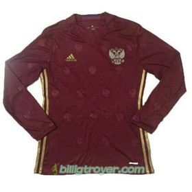 Billige Fotballdrakter Russland Hjemmedraktsett Euro 2016 Langermet