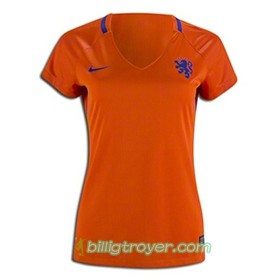 Billige Fotballdrakter Nederland Dame Hjemmedraktsett 2016/17 Kortermet