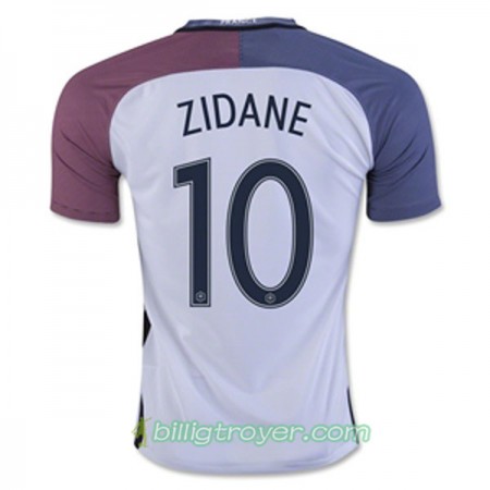 Billige Fotballdrakter Frankrike ZIDANE Bortedraktsett Euro 2016