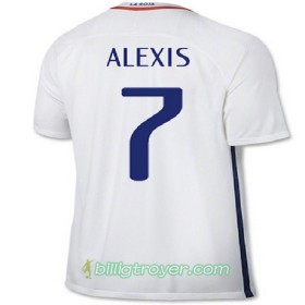 Billige Fotballdrakter Chile ALEXIS Bortedraktsett 2016/17 Kortermet