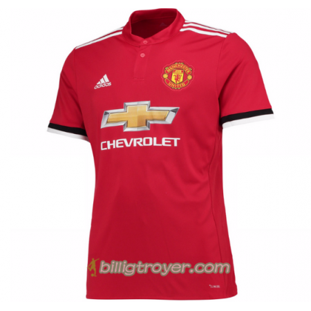 Billige Fotballdrakter Manchester United Hjemmedraktsett 2017/18 Kortermet