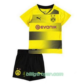 Billige Fotballdrakter Borussia Dortmund Barn Hjemmedraktsett 2017/18 Kortermet