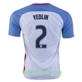 Billige Fotballdrakter USA YEDLIN Hjemmedraktsett 2016/17 Kortermet