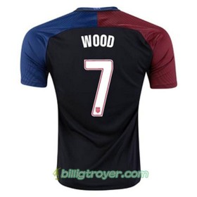 Billige Fotballdrakter USA WOOD Bortedraktsett 2016/17 Kortermet