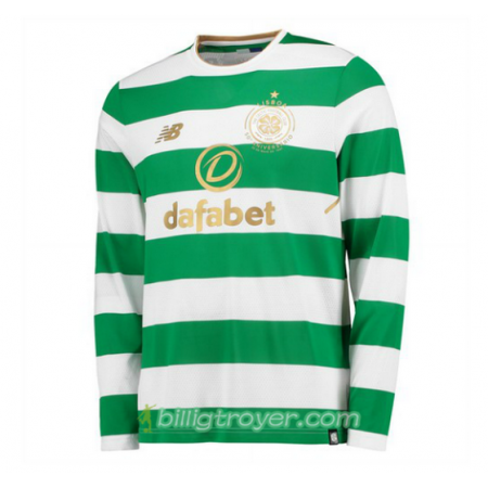Billige Fotballdrakter Celtic FC Hjemmedraktsett 2017/18 Langermet