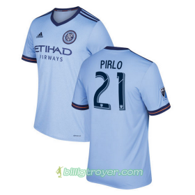 Billige Fotballdrakter New York City FC Pirlo 21 Hjemmedraktsett 2017/18 Kortermet