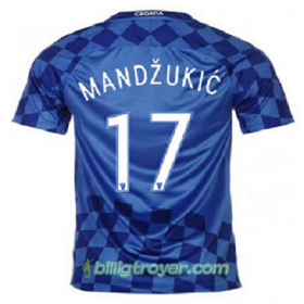 Billige Fotballdrakter Kroatia MANDZUKIC Bortedraktsett Euro 2016