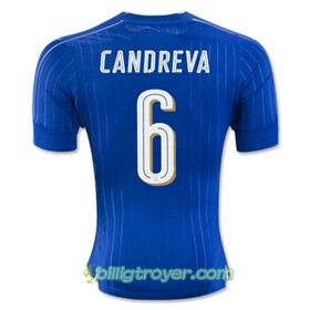 Billige Fotballdrakter Italia CANDREVA Hjemmedraktsett Euro 2016