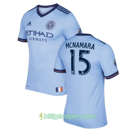 Billige Fotballdrakter New York City FC McNamara 15 Hjemmedraktsett 2017/18 Kortermet