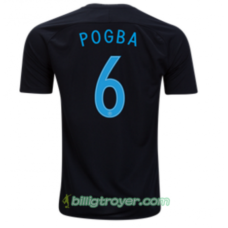 Billige Fotballdrakter Frankrike POGBA Tredjedraktsett 2017/18 Kortermet