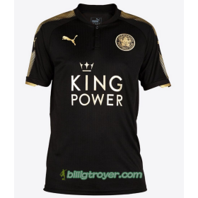 Billige Fotballdrakter Leicester City Bortedraktsett 2017/18 Kortermet