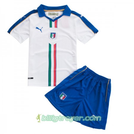 Billige Fotballdrakter Italia Barn Bortedraktsett Euro 2016