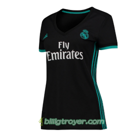 Billige Fotballdrakter Real Madrid Dame Bortedraktsett 2017/18 Kortermet