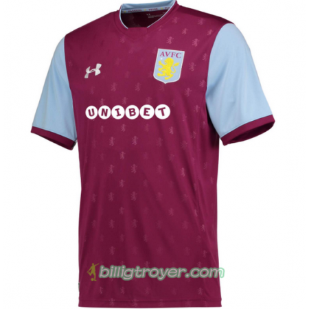 Billige Fotballdrakter Aston Villa Hjemmedraktsett 2017/18 Kortermet