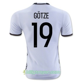 Billige Fotballdrakter Tyskland GOTZE Hjemmedraktsett Euro 2016