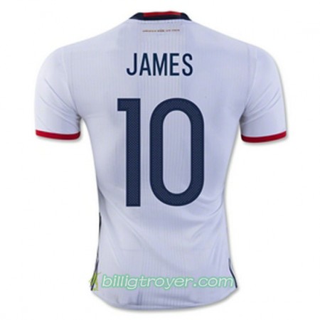 Billige Fotballdrakter Colombia JAMES Hjemmedraktsett 2016/17 Kortermet
