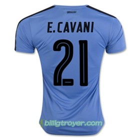 Billige Fotballdrakter Uruguay Edinson Cavani Hjemmedraktsett 2016/17 Kortermet