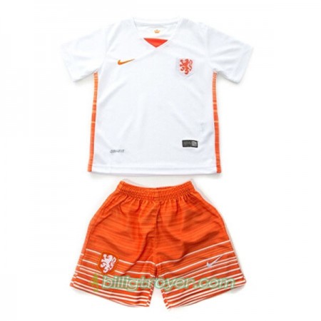 Billige Fotballdrakter Nederland Barn Bortedraktsett Euro 2016