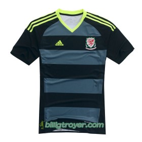 Billige Fotballdrakter Wales Bortedraktsett Euro 2016