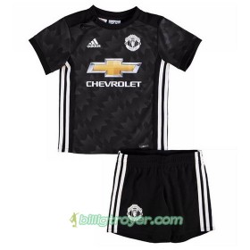 Billige Fotballdrakter Manchester United Barn Bortedraktsett 2017/18 Kortermet