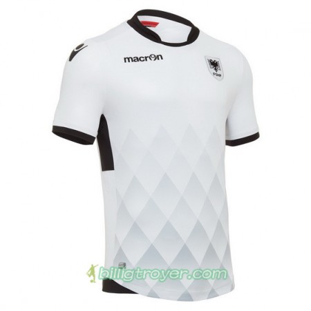 Billige Fotballdrakter Albania Bortedraktsett 2017/18 Kortermet