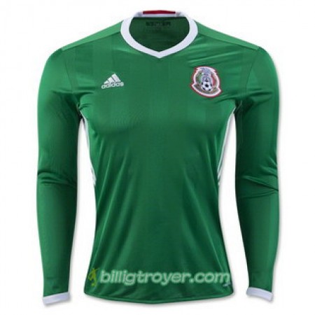 Billige Fotballdrakter Mexico Hjemmedraktsett 2016/17 Langermet