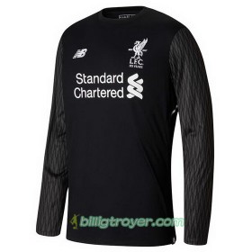 Billige Fotballdrakter Liverpool Keeper Bortedraktsett 2017/18 Langermet